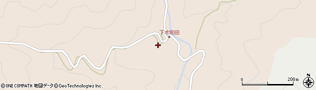 愛知県新城市作手木和田ヨコハタ周辺の地図