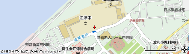 江津市立江津中学校周辺の地図