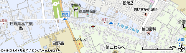 滋賀県蒲生郡日野町大窪870周辺の地図