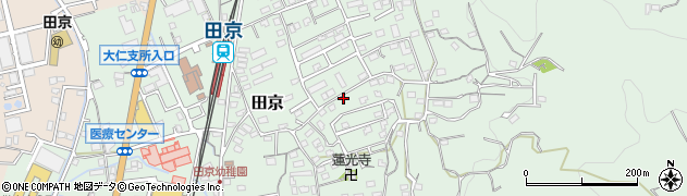 静岡県伊豆の国市田京560周辺の地図
