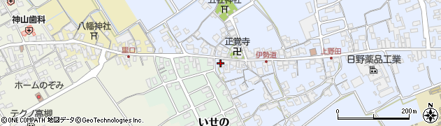 滋賀県蒲生郡日野町上野田952周辺の地図