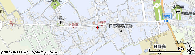 滋賀県蒲生郡日野町上野田867周辺の地図