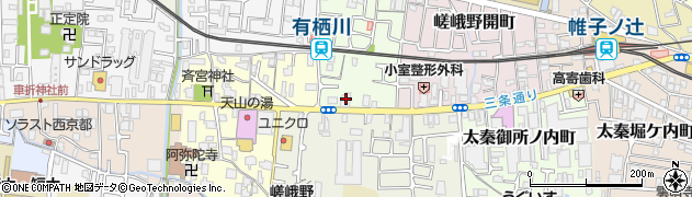 京都府京都市右京区嵯峨野神ノ木町32周辺の地図