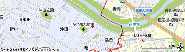 愛知県刈谷市一ツ木町（岐路）周辺の地図
