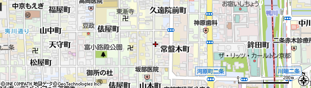京都府京都市中京区達磨町609周辺の地図