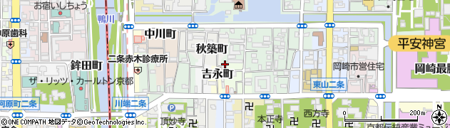 京都府京都市左京区石原町284周辺の地図