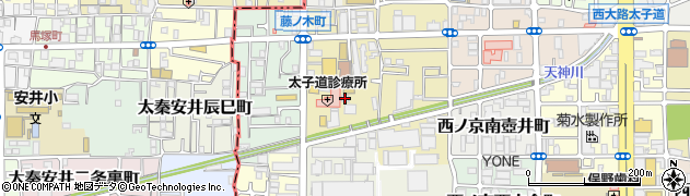 居宅介護支援事業所西の京周辺の地図