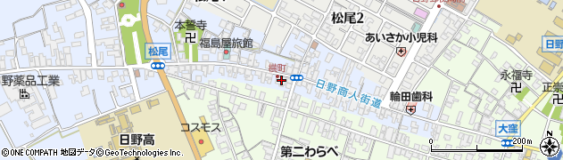 滋賀県蒲生郡日野町松尾1534周辺の地図