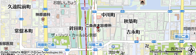 京都府京都市左京区新生洲町周辺の地図
