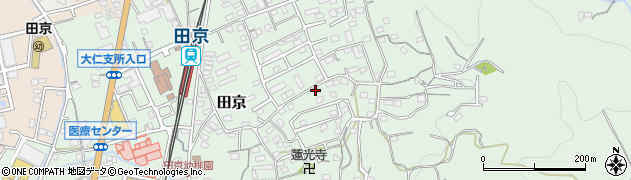 静岡県伊豆の国市田京561周辺の地図