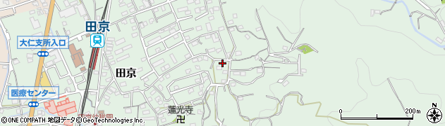 静岡県伊豆の国市田京600周辺の地図