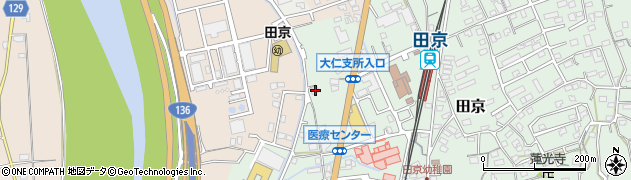 静岡県伊豆の国市田京275周辺の地図