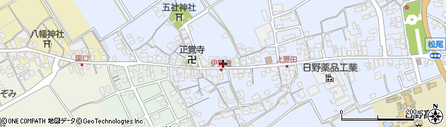 滋賀県蒲生郡日野町上野田892周辺の地図