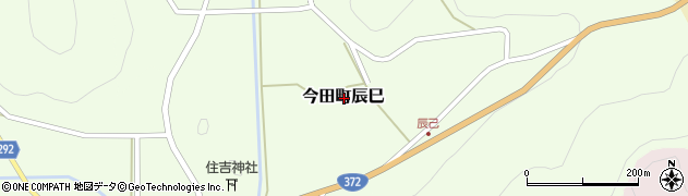 兵庫県丹波篠山市今田町辰巳周辺の地図