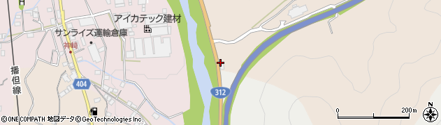 兵庫県神崎郡市川町屋形880周辺の地図