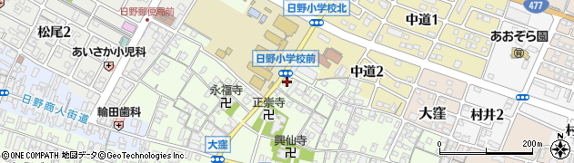 滋賀県蒲生郡日野町大窪330周辺の地図