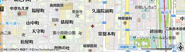 京都府京都市中京区達磨町590周辺の地図