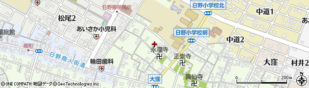 滋賀県蒲生郡日野町大窪480周辺の地図