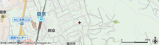 静岡県伊豆の国市田京633周辺の地図