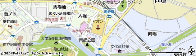 京都府亀岡市古世町西内坪101周辺の地図
