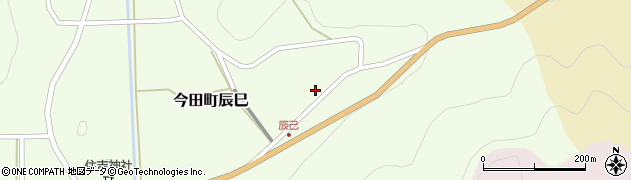 兵庫県丹波篠山市今田町辰巳22周辺の地図