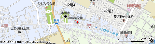 滋賀県蒲生郡日野町松尾1575周辺の地図