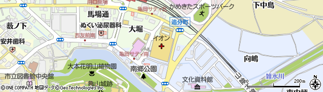 京都銀行イオン亀岡店 ＡＴＭ周辺の地図