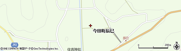 兵庫県丹波篠山市今田町辰巳121周辺の地図