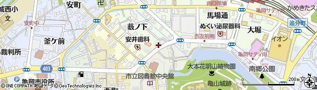 京都府亀岡市荒塚町（艮）周辺の地図