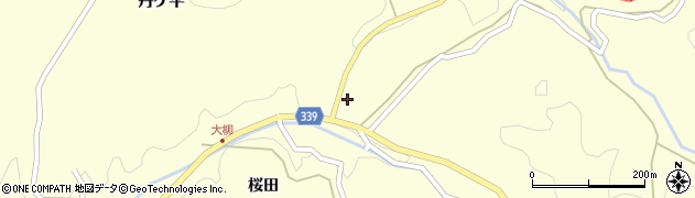 愛知県岡崎市大柳町（辻田）周辺の地図