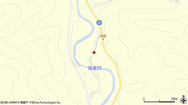 〒441-1946 愛知県新城市副川の地図