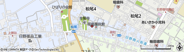 滋賀県蒲生郡日野町松尾1583周辺の地図