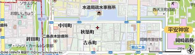 京都府京都市左京区聖護院蓮華蔵町周辺の地図