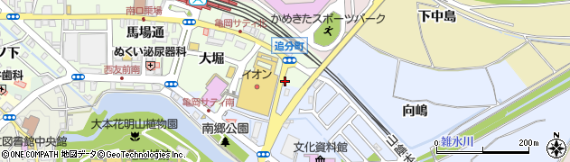 ＮＰＣ２４Ｈ亀岡駅前パーキング周辺の地図
