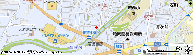 京都府亀岡市余部町宝久保36周辺の地図