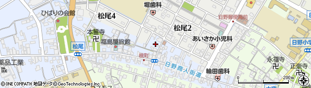 奥本敏雄登記測量事務所周辺の地図