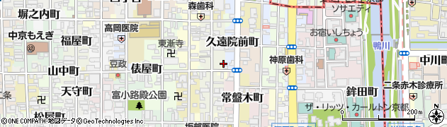 京都府京都市中京区丸屋町周辺の地図