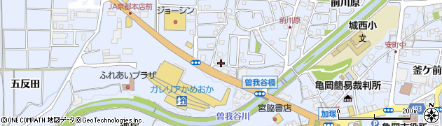 京都府亀岡市余部町榿又69周辺の地図