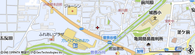 京都府亀岡市余部町榿又73周辺の地図