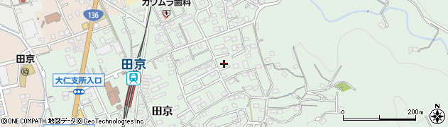 静岡県伊豆の国市田京635周辺の地図