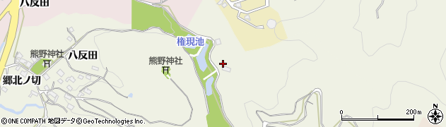 愛知県岡崎市八ツ木町池ノ上周辺の地図