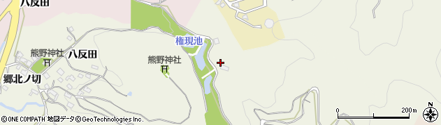 愛知県岡崎市八ツ木町（池ノ上）周辺の地図