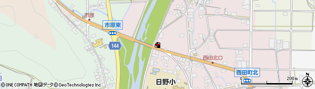 ＥＮＥＯＳ西田ＳＳ周辺の地図