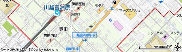 吉野家 １号線富洲原店周辺の地図