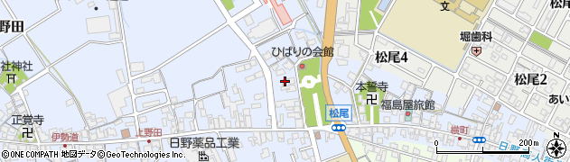 滋賀県蒲生郡日野町上野田812周辺の地図