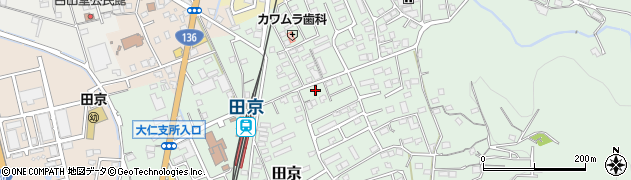 静岡県伊豆の国市田京653周辺の地図
