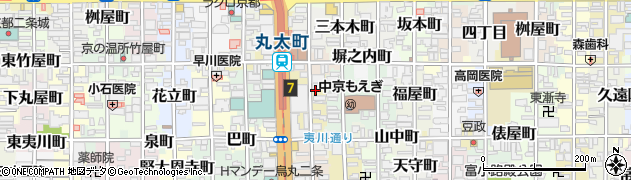 山茶花社周辺の地図