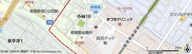 Ｊ・Ｒ・Ａ栗東トレーニングセンター　近江寮周辺の地図