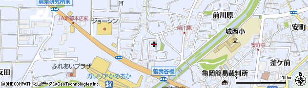 京都府亀岡市余部町榿又1周辺の地図