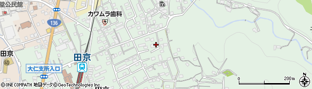 静岡県伊豆の国市田京643周辺の地図
